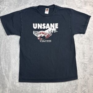 Vintage Unsane Visqueen Band Shirt Men L Black Noise Rock Post Hardcore 90s Y2K